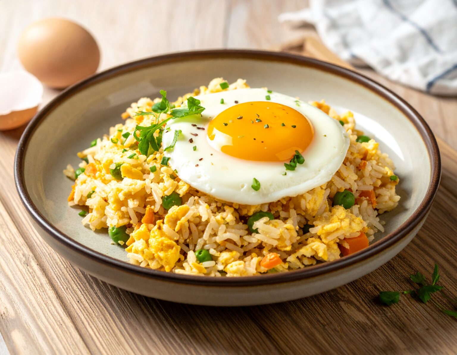Egg fried rice