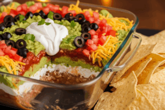 seven layer dip