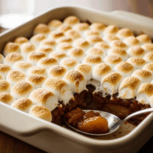 candied yams with marshamallows
