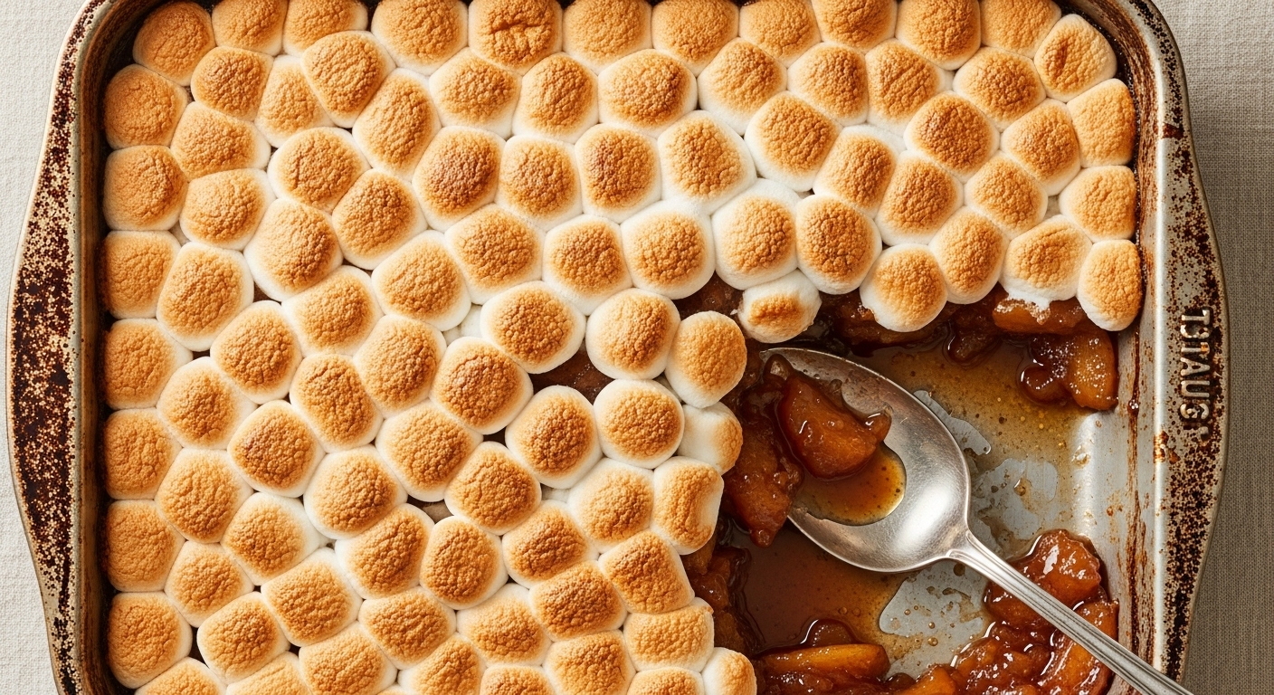 candied yams with marshamallows