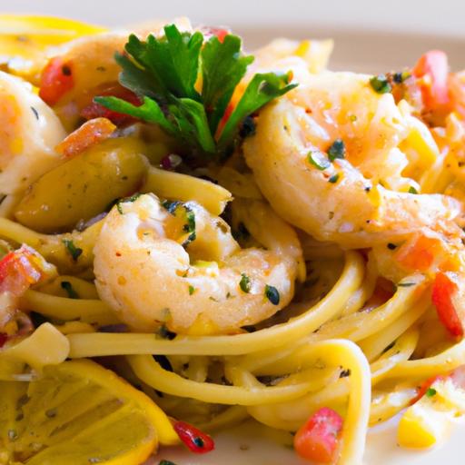 Zesty Lemon Garlic Shrimp Pasta: A Flavorful Weeknight Delight