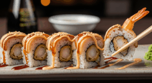 shrimp tempura rolls