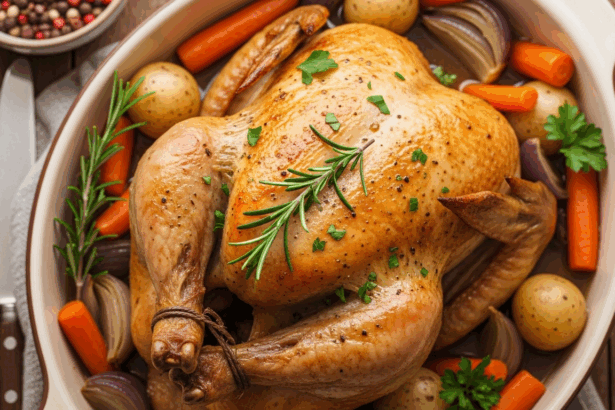 slow cooker whole chicken