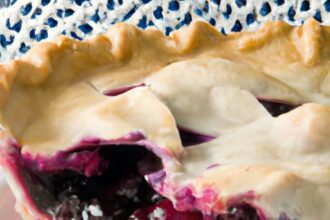 From Scratch to Slice: Crafting the Perfect Blueberry Pie