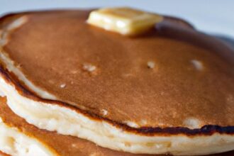 Fluffy Two-Ingredient Pancakes: Simple, Quick, Delicious