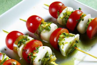 Bite-Sized Bliss: The Art of Perfect Caprese Skewers