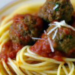 Classic Comfort: Perfect Spaghetti and Beef Meatballs Recipe