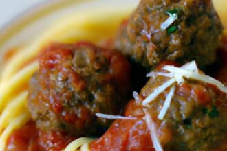 Classic Comfort: Perfect Spaghetti and Beef Meatballs Recipe