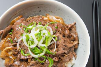 Mastering Gyudon: A Savory Japanese Beef Bowl Recipe Guide