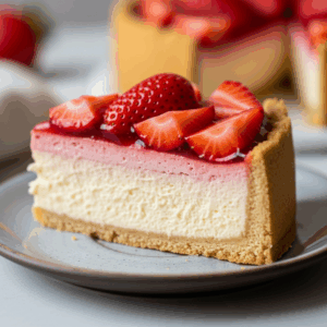 Strawbeery-cheesecake