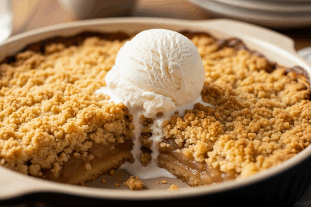 apple crumble