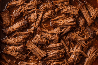 shredded beef