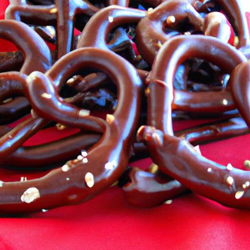 The Irresistible Delight of Sweet Chocolate-Covered Pretzels