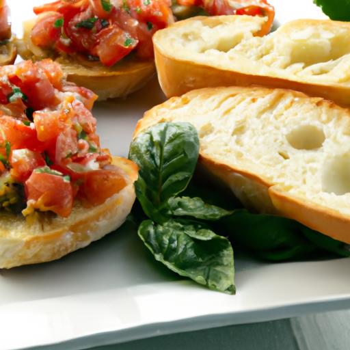 Bright Bites: Crafting Classic Tomato Basil Bruschetta Bliss