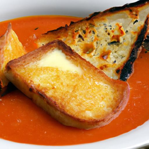 The Ultimate Comfort Duo: Creamy Tomato Soup & Grilled Cheese