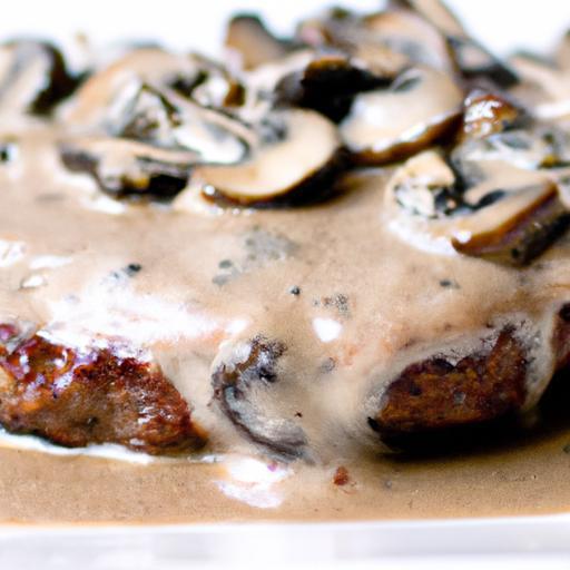 Savor Salisbury Steak: Classic Comfort with Mushroom Gravy