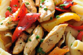 Savor the Flavor: Easy Chicken Fajita Pasta Recipe Delight