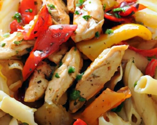 Savor the Flavor: Easy Chicken Fajita Pasta Recipe Delight