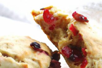 Zesty Cranberry Orange Scones: A Perfect Morning Treat