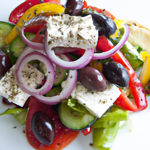 Fresh & Flavorful: The Ultimate Greek Salad with Feta & Olives
