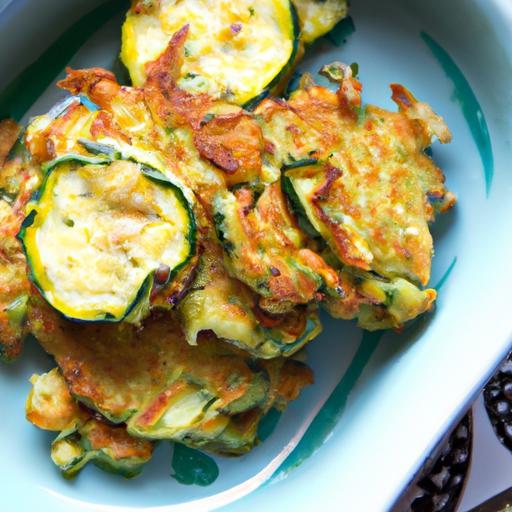 Crispy Zucchini Fritters: A Tasty Twist on Healthy Snacking