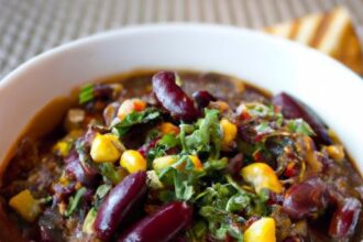 Hearty Vegan Chili Recipe: Flavorful Comfort in a Bowl