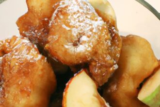 Crispy & Sweet: The Magic of Homemade Baked Apple Fritters