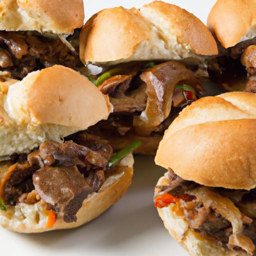 mini Philly Cheesesteak Sliders: Big Flavor in Every Bite