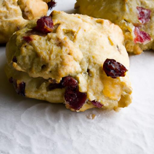 Zesty cranberry Orange Scones: A Perfect Morning Treat