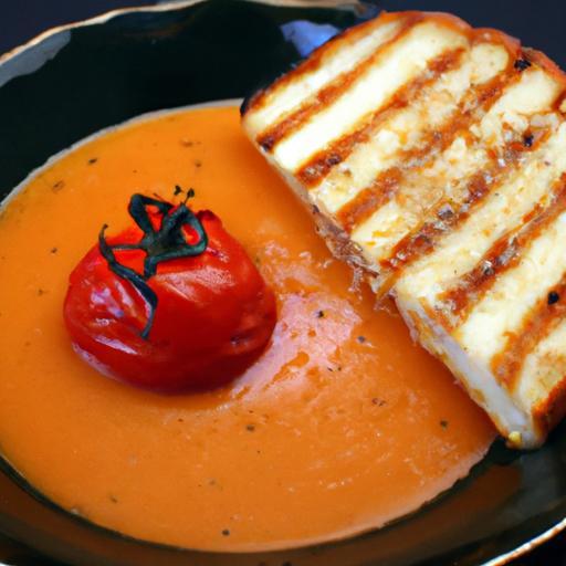 The Ultimate Comfort Duo: Creamy Tomato Soup & Grilled Cheese