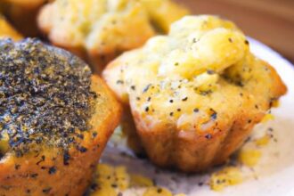 Zesty Lemon Poppy Seed Muffins: Bright Bites of Joy