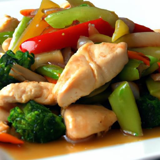 Vibrant Chicken Stir Fry: A Colorful Veggie-Packed Delight