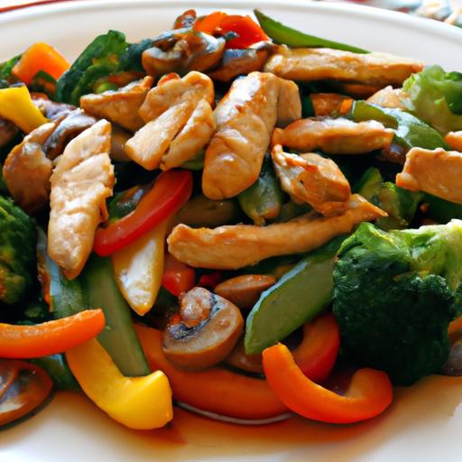 Vibrant Chicken Stir Fry: A Colorful Veggie-Packed Delight