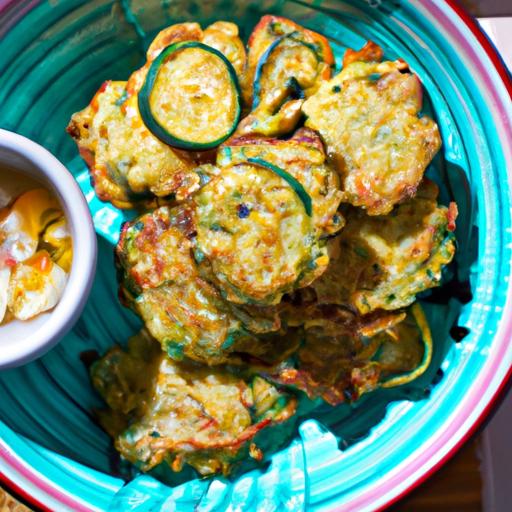 Crispy Zucchini Fritters: A Tasty Twist on Healthy Snacking