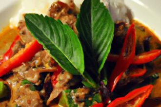 Savoring Thai Red Curry with Beef: A Spicy Flavor Journey