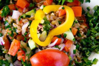 Tabouleh Unveiled: A Fresh Taste of Mediterranean Delight