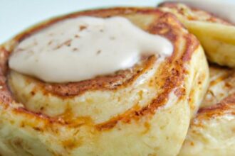 Swirl into Sweetness: The Magic of Cinnamon Roll Pancakes