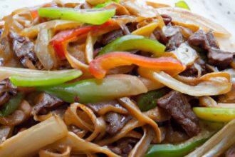 Sizzling Beef Chow Mein: A Flavorful Stir-Fry Delight Recipe