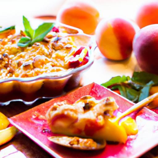 Sweet Summer Bliss: Perfect Peach Crumble Recipe Unveiled