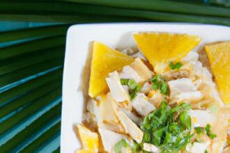 Tropical Teriyaki Chicken Pineapple Bowl: A Flavorful Delight