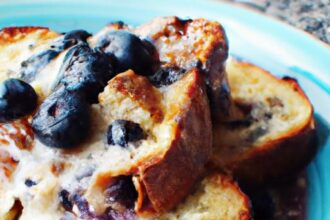 Delicious Blueberry French Toast Bake: A Breakfast Delight