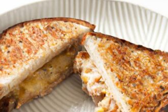 The Ultimate Tuna Melt: A Perfectly Toasted Classic Delight