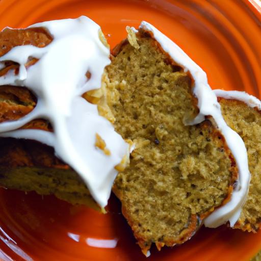 Decadent Pumpkin Bread with Smooth Cream Cheese Frosting
