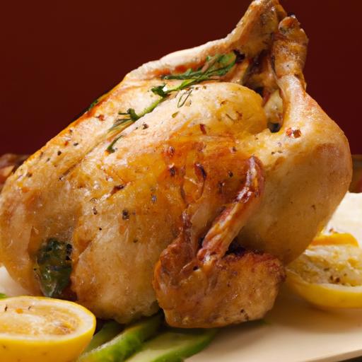 Zesty⁣ Lemon Garlic Roasted Chicken: A Flavorful⁢ Delight