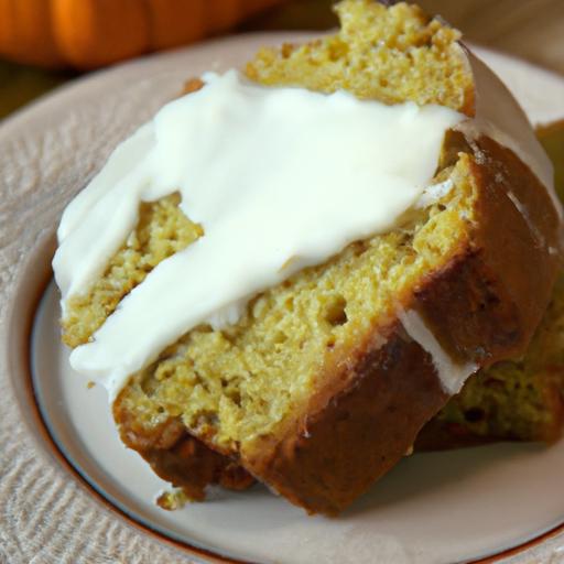 Decadent Pumpkin Bread with Smooth Cream Cheese Frosting