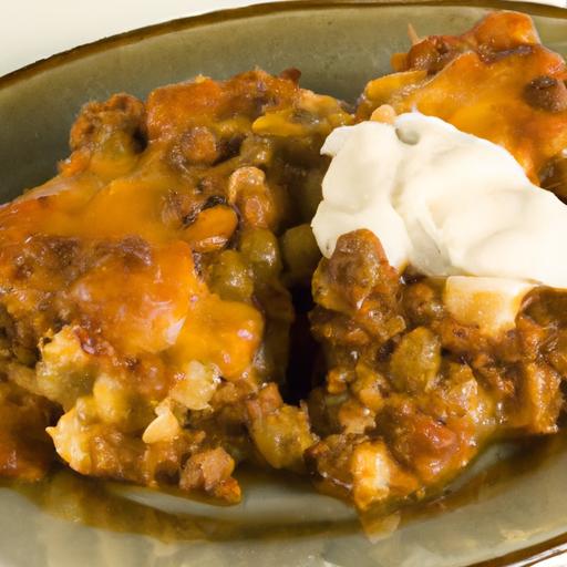 Hearty Tater Tot Casserole with Savory Ground Beef Twist