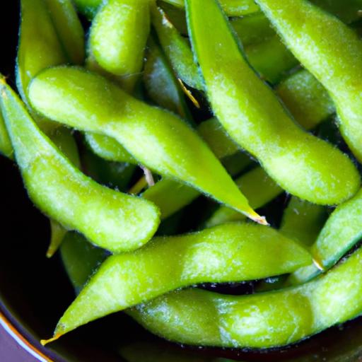 Edamame with sea Salt:‍ A⁣ Simple Snack Packed​ with Power