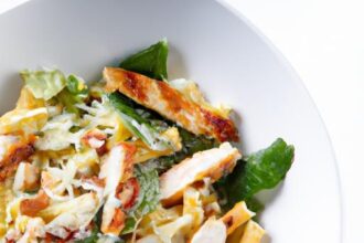 Fresh Twist: Delicious Chicken Caesar Pasta Salad Recipe
