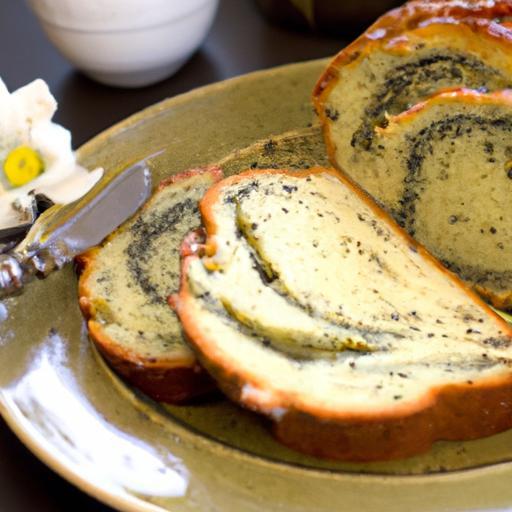 Zesty Delights: The Art of Lemon Poppy Seed Bread