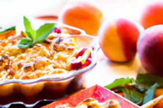 Sweet Summer Bliss: Perfect Peach Crumble Recipe Unveiled